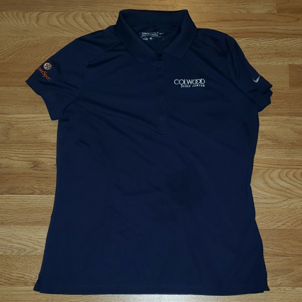 Nike Gold Dri Fit Performance Polo
